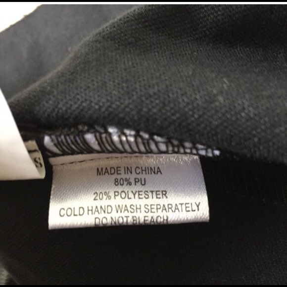 Silver Wishes Faux Vegan Leather Suede Mini Skirt - Picture 5 of 9